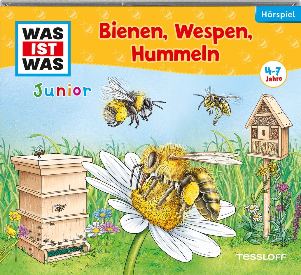 WAS IST WAS Junior Hörspiel. Bienen Wespen Hummeln
