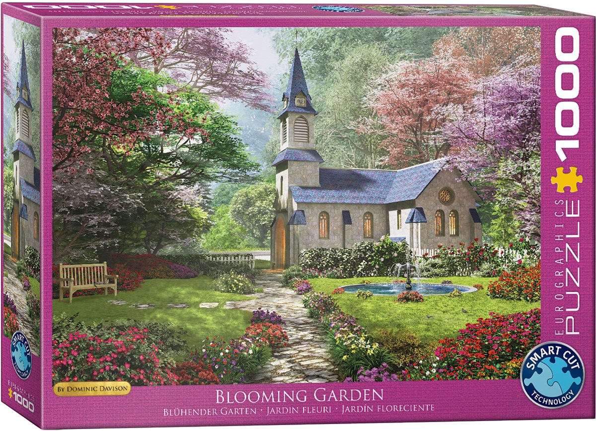 Eurographics 6000-0964 - Blühender Garten von Dominic Davison Puzzle 1.000 Teile