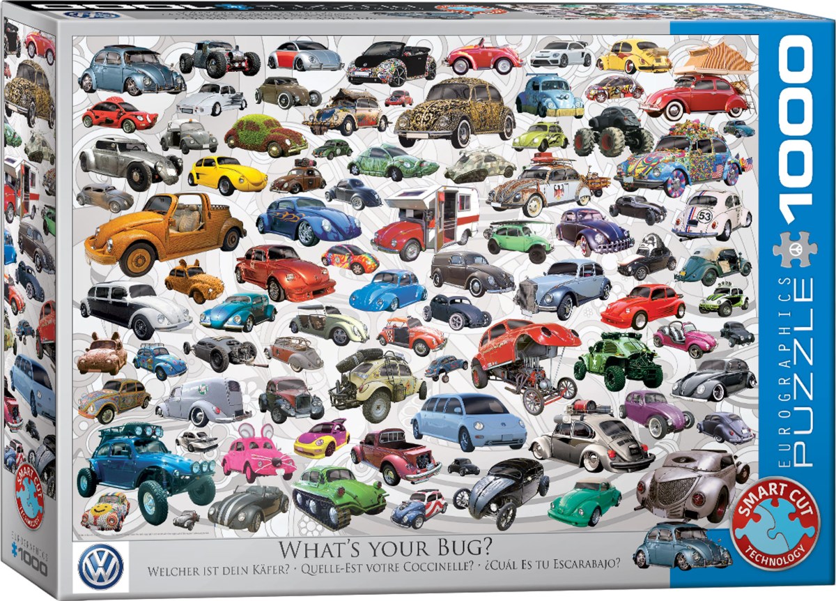 Eurographics 6000-0815 - Welcher ist Dein Käfer? Puzzle 1.000 Teile