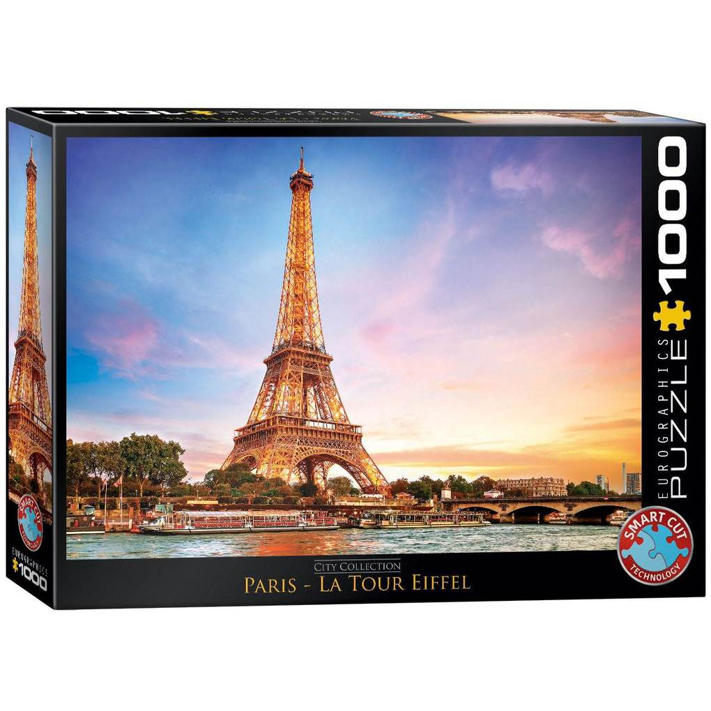 Image of Eurographics Eiffelturm, Paris 1000 Teile Puzzle Eurographics-6000-0765