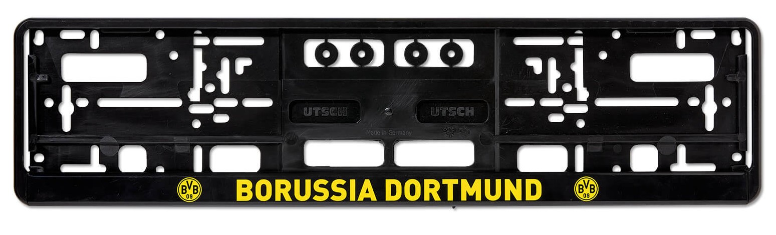 BVB 18590300 - BVB-Kennzeichenverstärker Borussia Dortmund KFZ-Nummernschild-Halterung