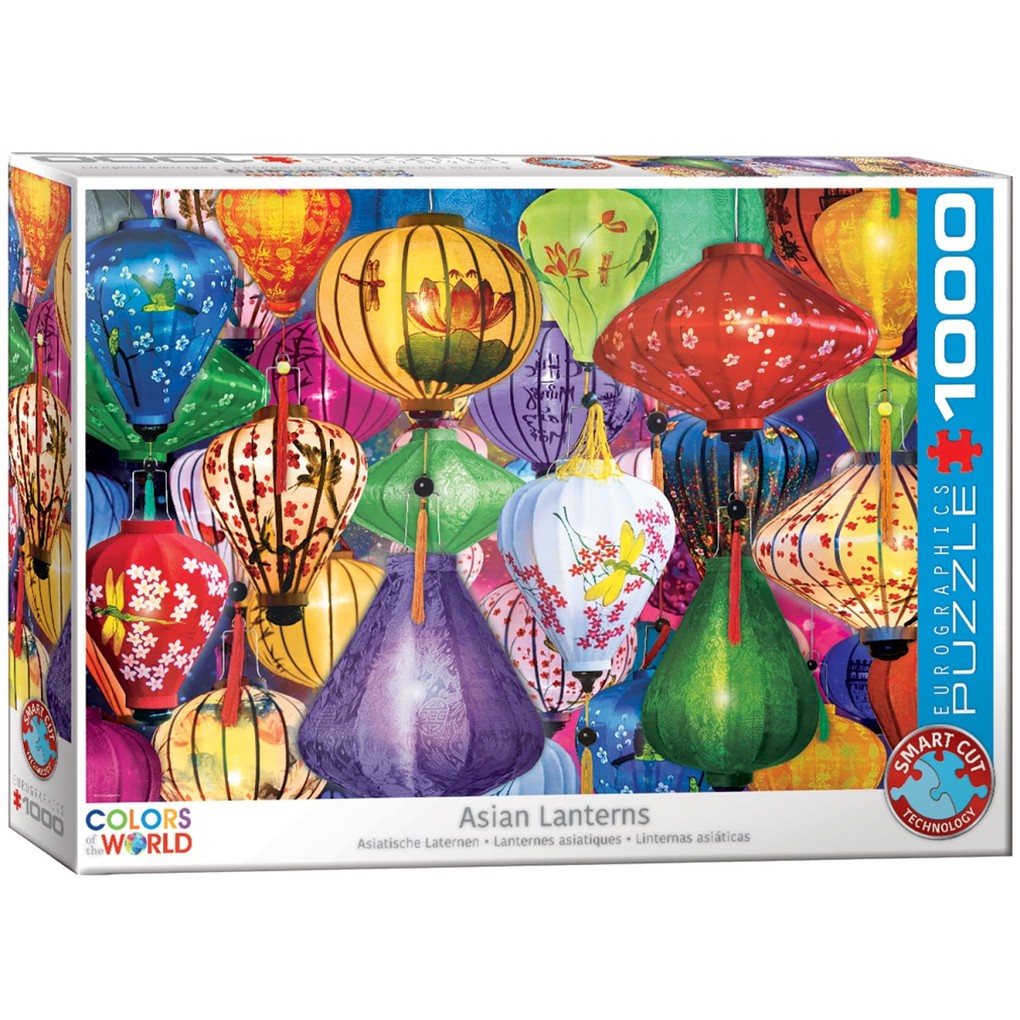 Asian Lanterns 1000-Piece Puzzle