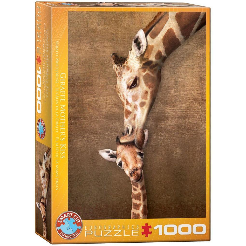 Image of Eurographics Mutter- und Babygiraffe 1000 Teile Puzzle Eurographics-6000-0301