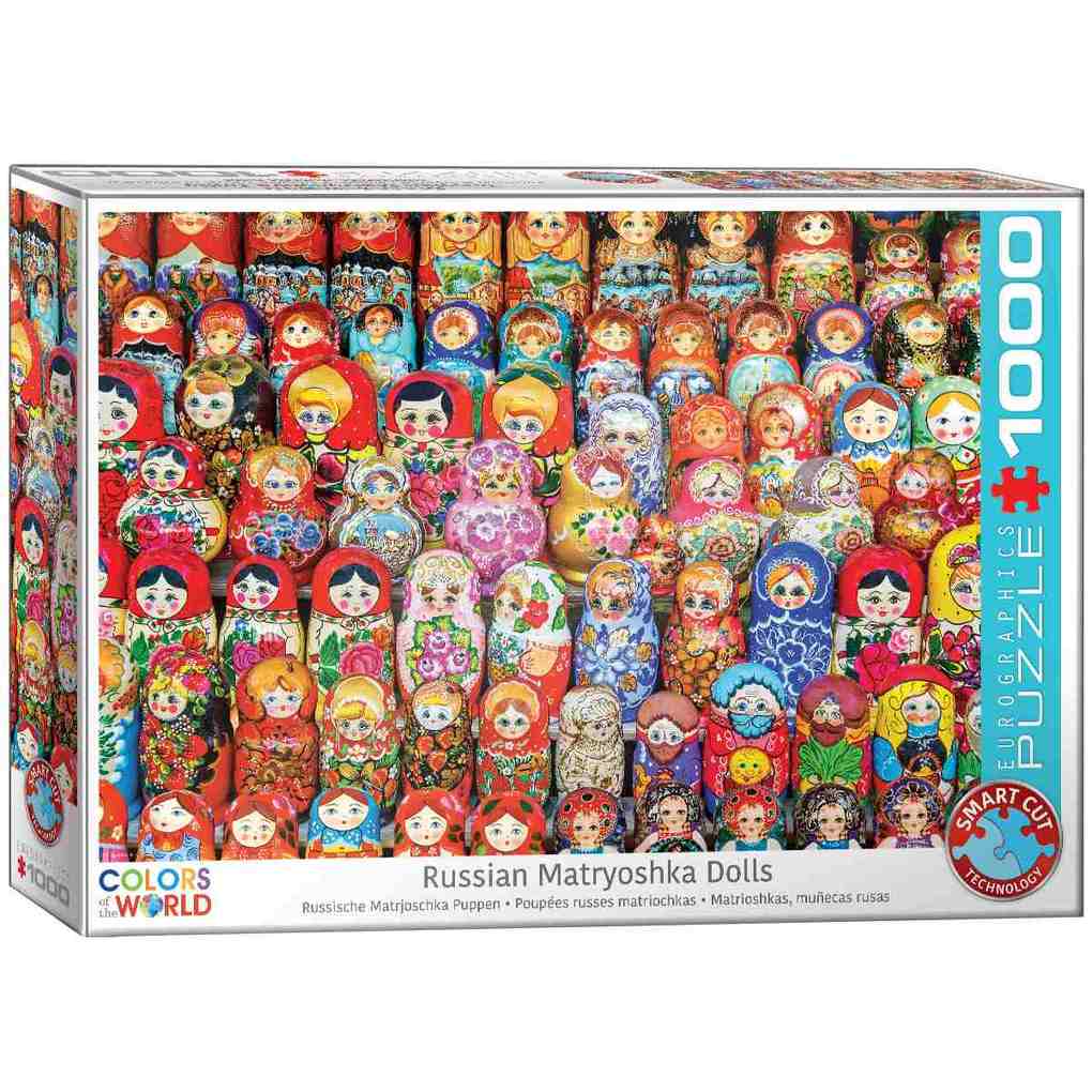 Russische Matrjoschka Puppen 1000 Teile