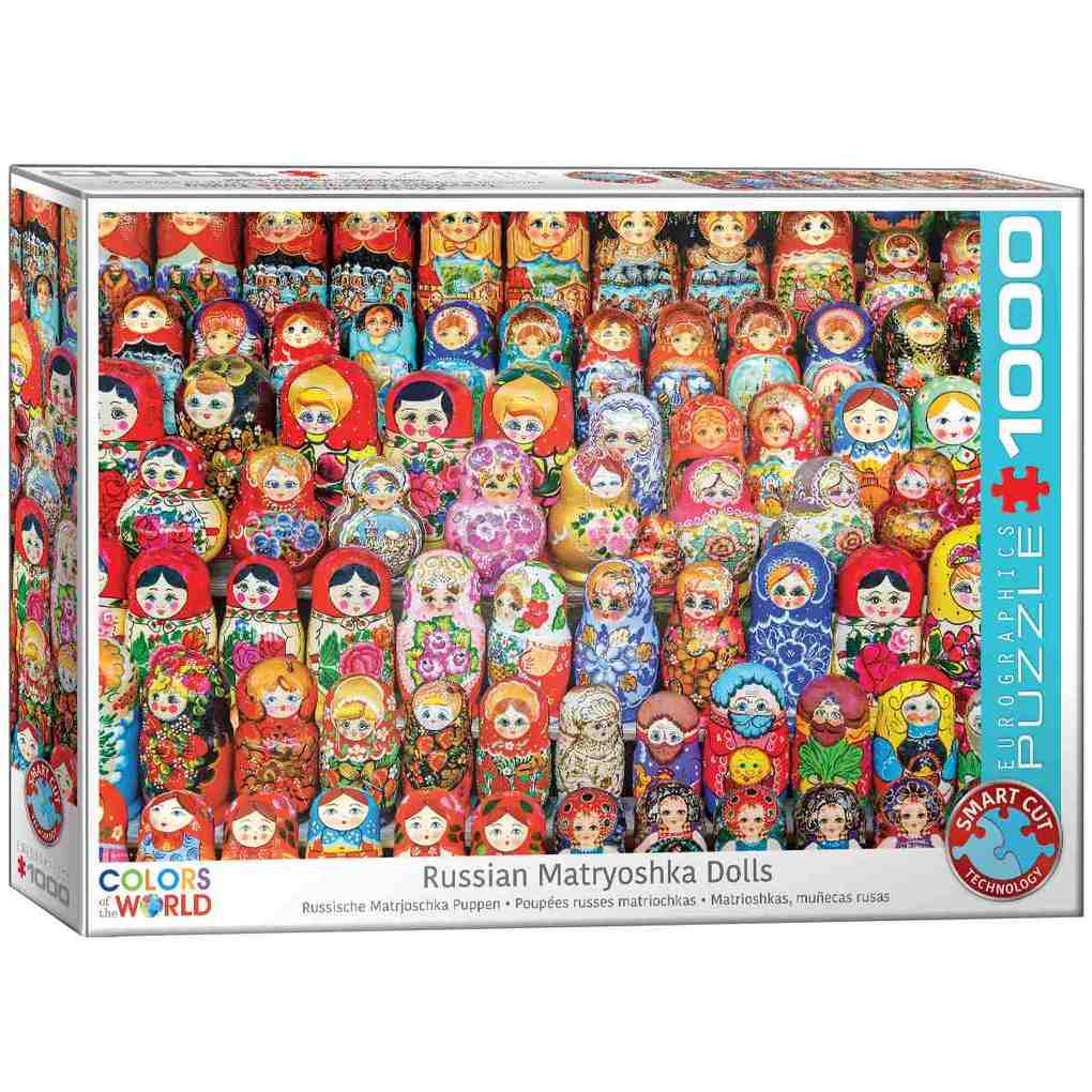 Eurographics s.r.o Russische Matrjoschka Puppen 1000 Teile