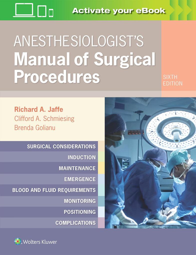 Anesthesiologist‘s Manual of Surgical Procedures