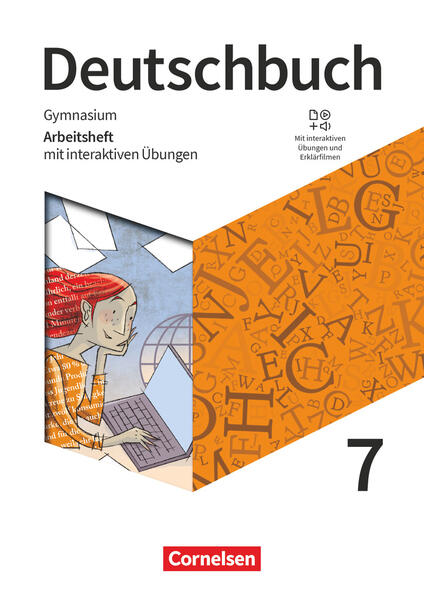 Image of Deutschbuch Gymnasium 7. Schuljahr - Zu den Ausgaben Allg. Ausg. NDS - Arbeitsheft mit interaktiven Übungen online