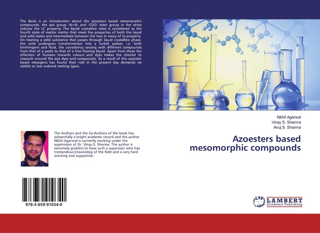 Azoesters based mesomorphic compounds