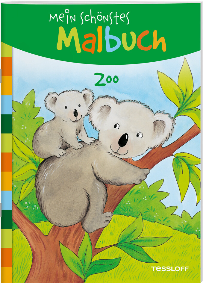 Image of Mein schönstes Malbuch. Zoo