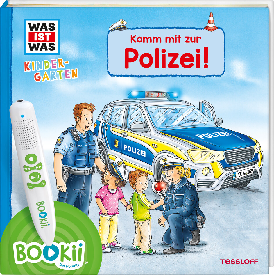Image of BOOKii® WAS IST WAS Kindergarten Komm mit zur Polizei!