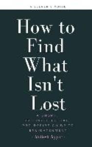 How to Find What Isn‘t Lost: A Short Pro-Intellectual Pro-Desire Guide to Enlightenment