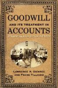 Goodwill and Its Treatment in Accounts: A Historical Look at Goodwill Trade Marks & Trade Names