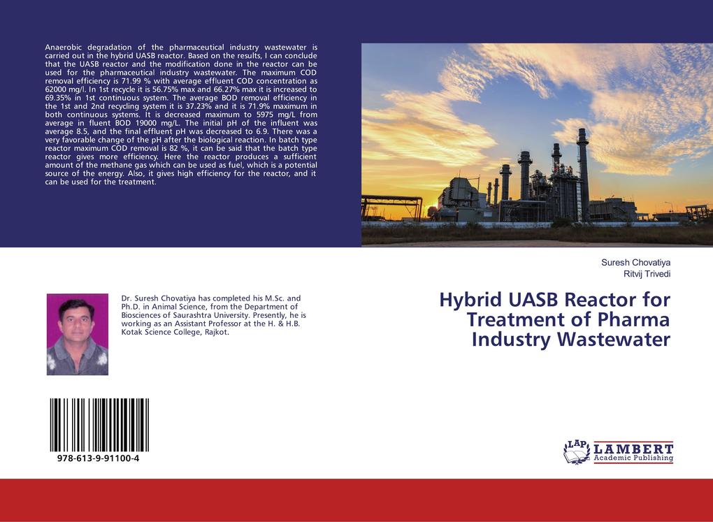 Hybrid UASB Reactor for Treatment of Pharma Industry Wastewater