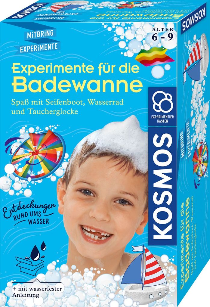 Image of Experimente die Badewanne Kinder