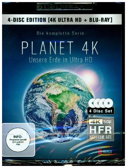Planet HD - Unsere Erde 4K 2 UHD-Blu-ray + 2 Blu-ray