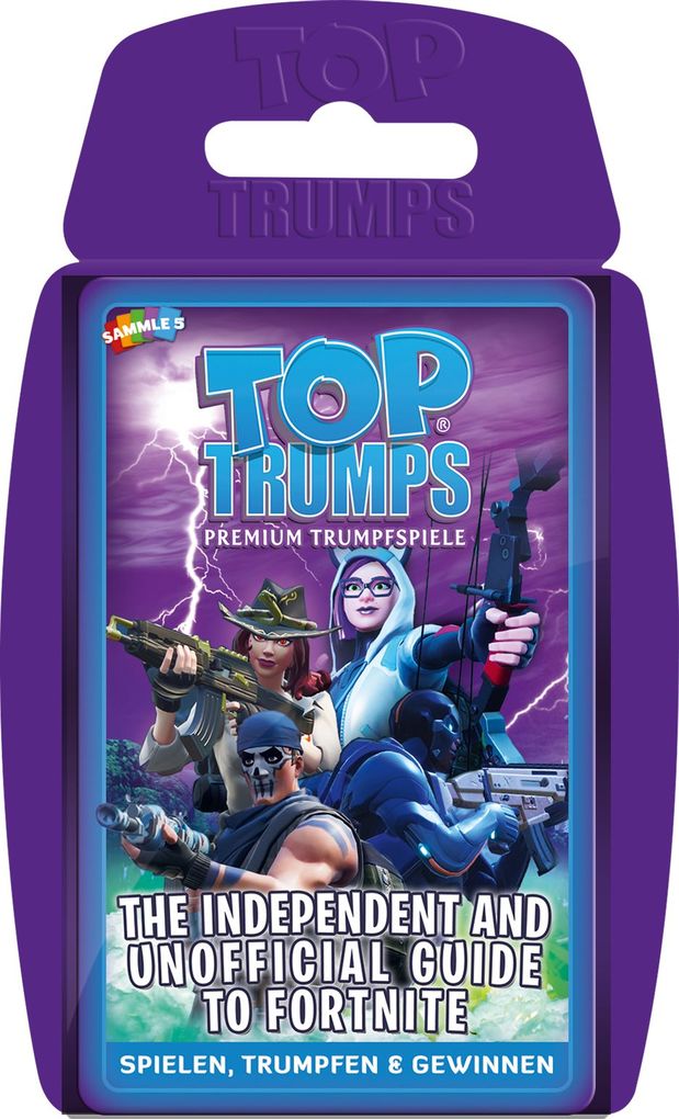 Winning Moves - Top Trumps - The Independent and Unofficial Guide to Fortnite