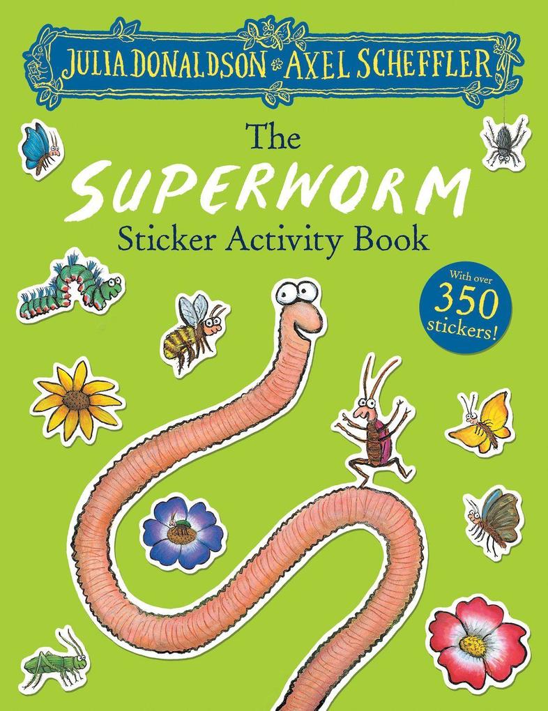 Scholastic The Superworm Sticker Book