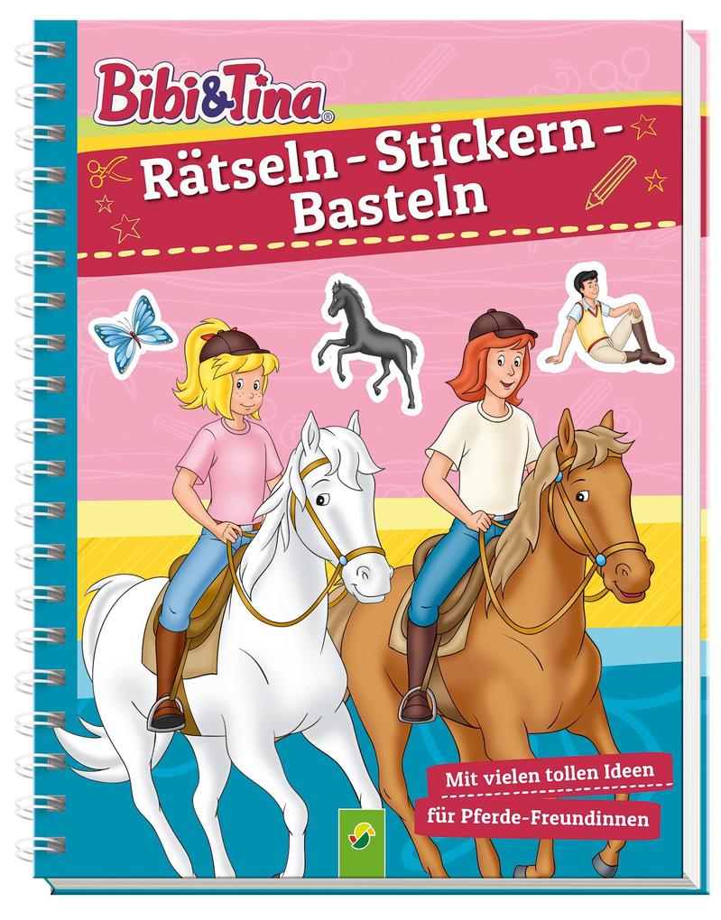 Image of Bibi & Tina - Rätseln - Stickern - Basteln