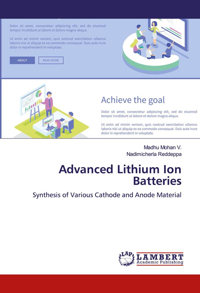 Advanced Lithium Ion Batteries