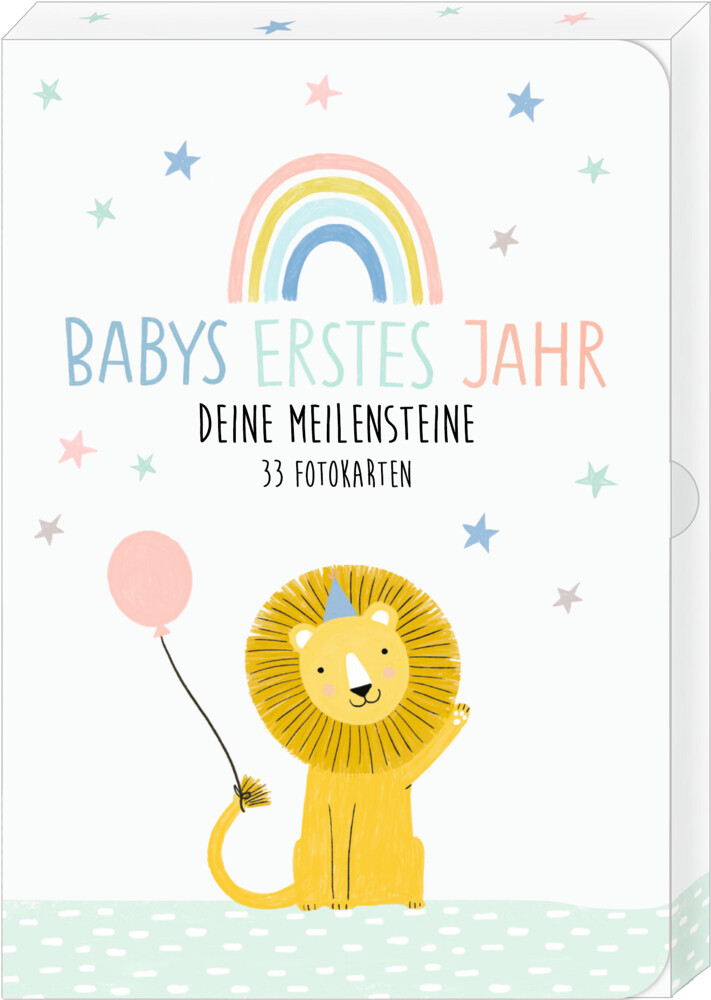 Image of Fotokarten-Box - Meine kleine Welt - Babys erstes Jahr - Deine Meilensteine