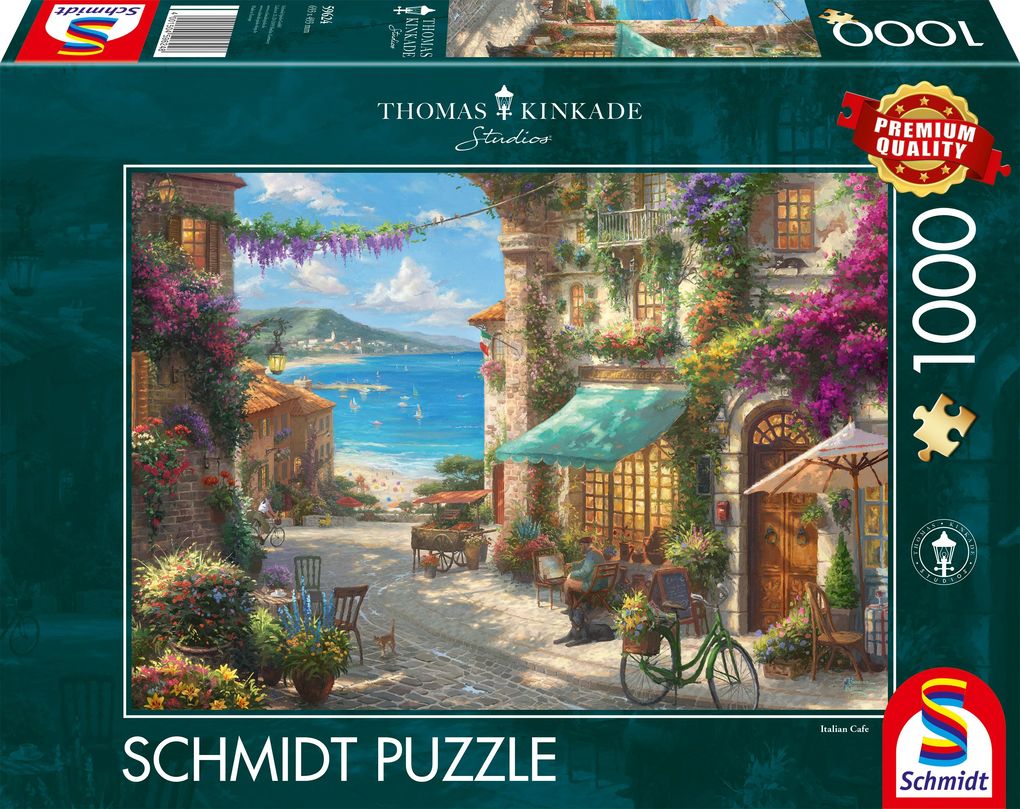 Schmidt Spiele - Café an der italienischen Riviera 1000 Teile