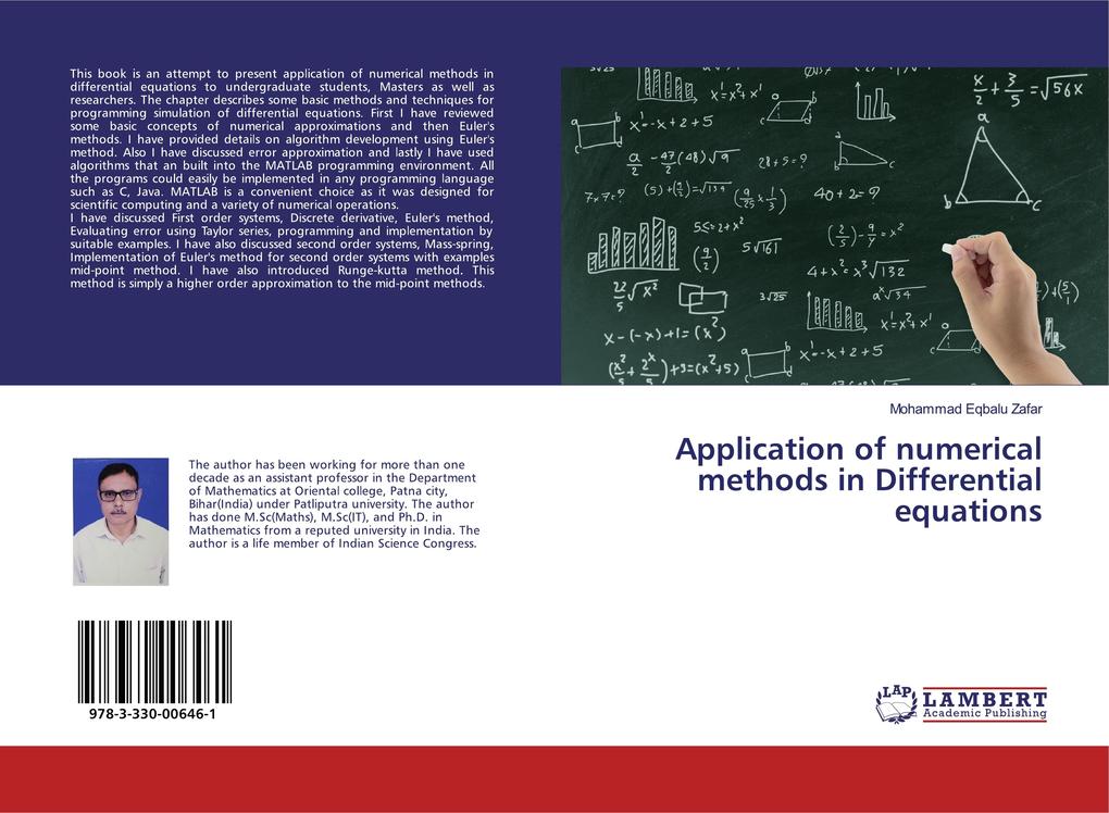 Application of numerical methods in Differential equations