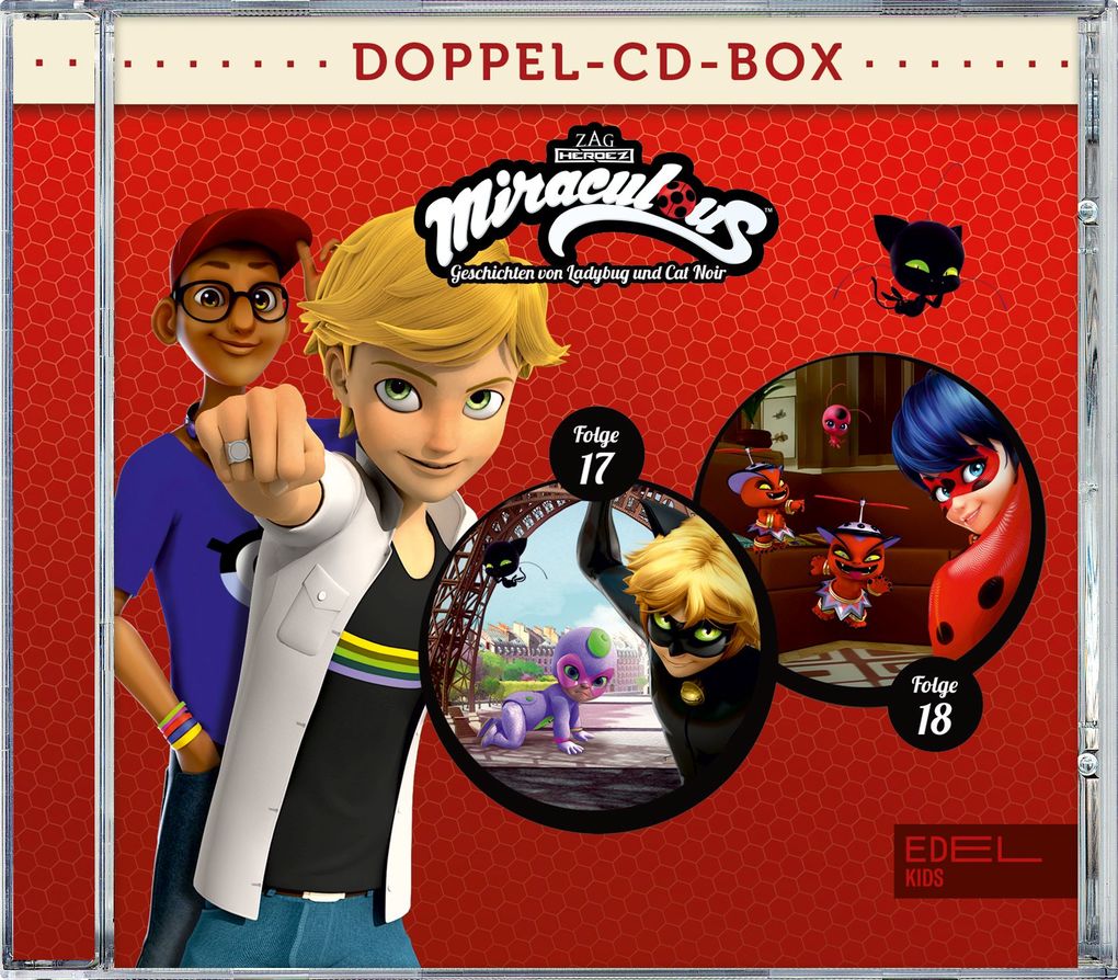 Image of Miraculous - Miraculous-Hörspiel-Doppel-Box-Folgen 17+18 - (CD)