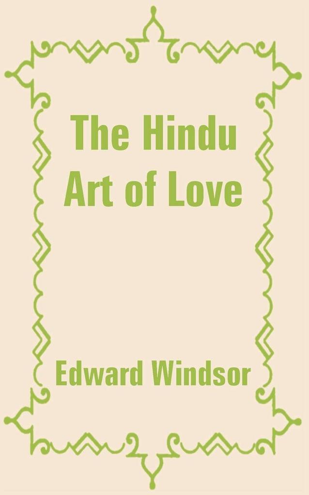 Hindu Art of Love The