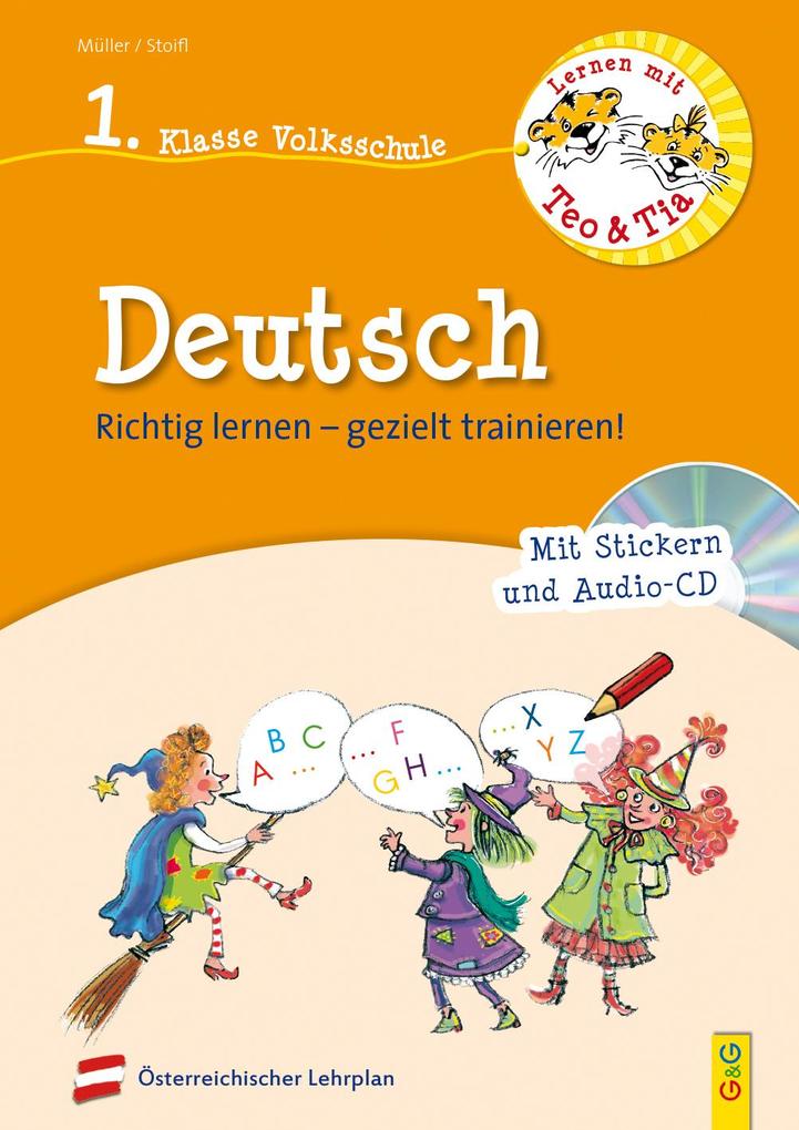 Image of Lernen mit Teo und Tia Deutsch - 1. Klasse Volksschule mit CD