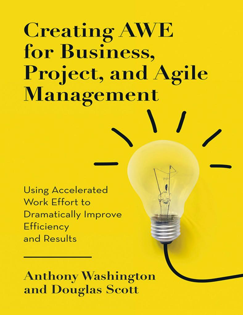 Creating Awe for Business Project and Agile Management: Using Accelerated Work Effort to Dramatically Improve Efficiency and Results