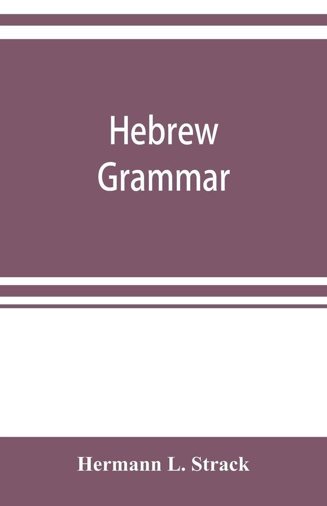Hebrew grammar