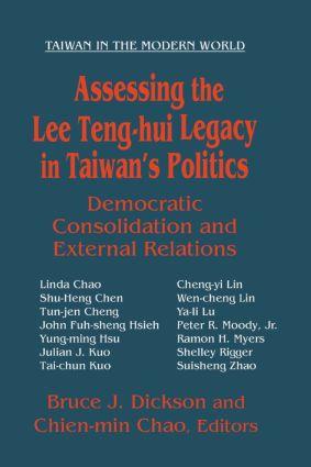 Assessing the Lee Teng-Hui Legacy in Taiwan‘s Politics
