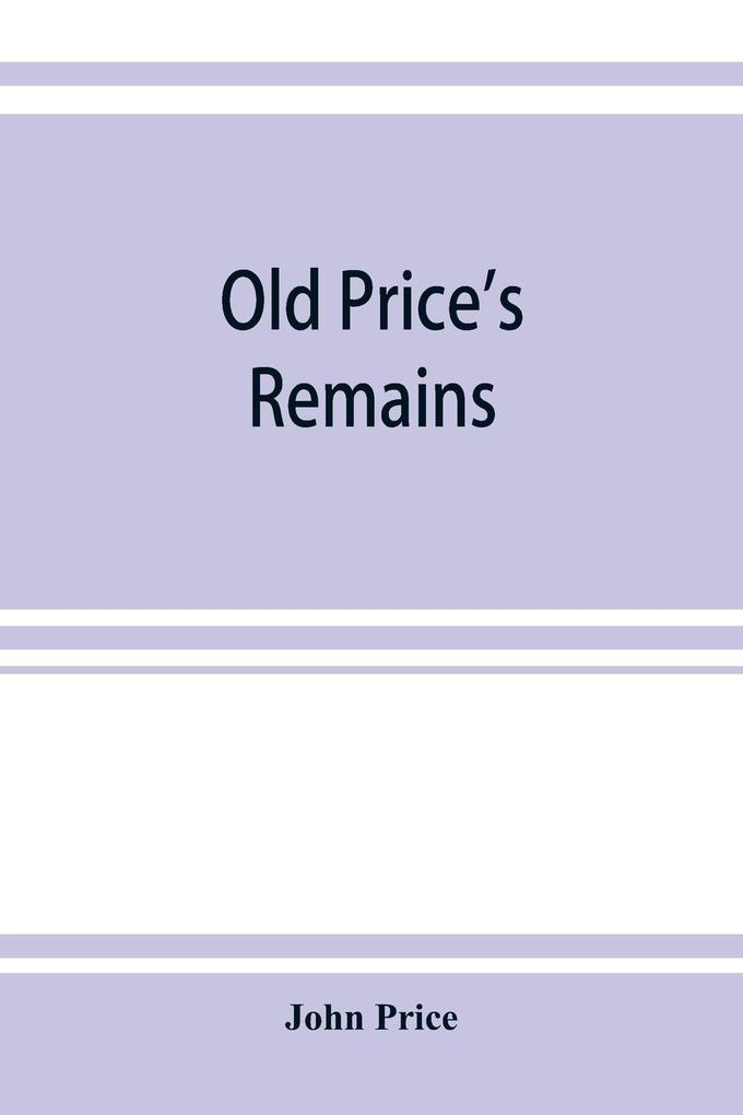 Old Price's remains