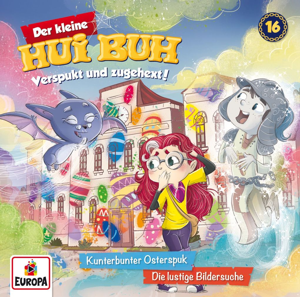 Image of Der Kleine Hui Buh - 016/Kunterbunter Osterspuk/Die lustige Bildersuc - (CD)