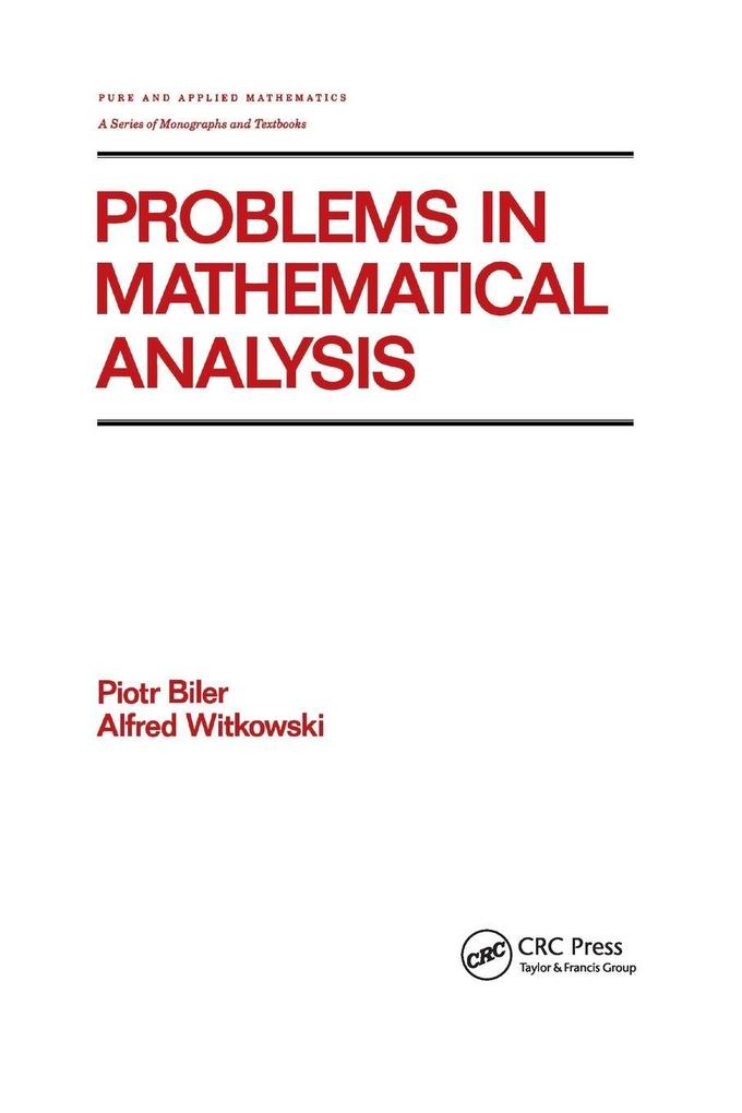 Problems in Mathematical Analysis