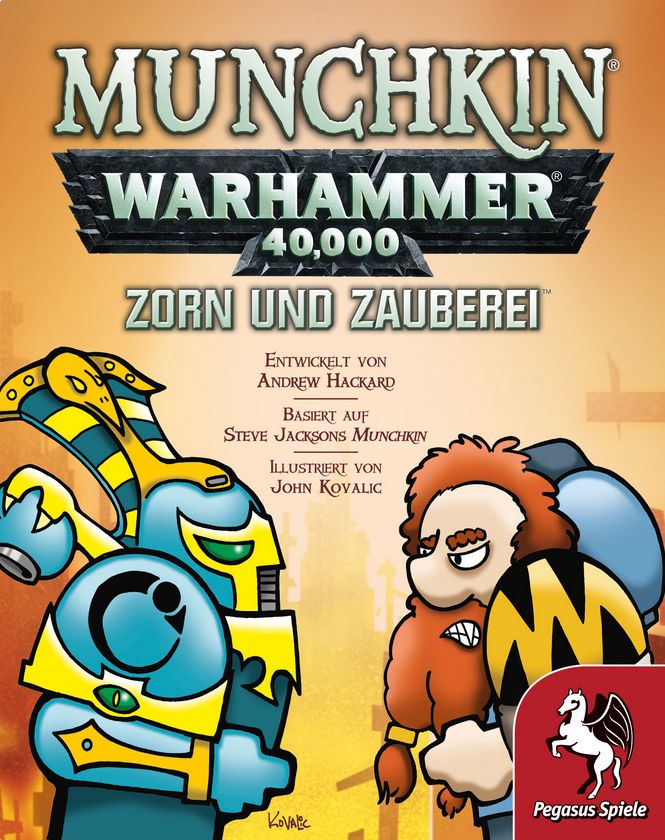 Image of Munchkin Warhammer 40.000: Zorn und Zauberei (Erweiterung)