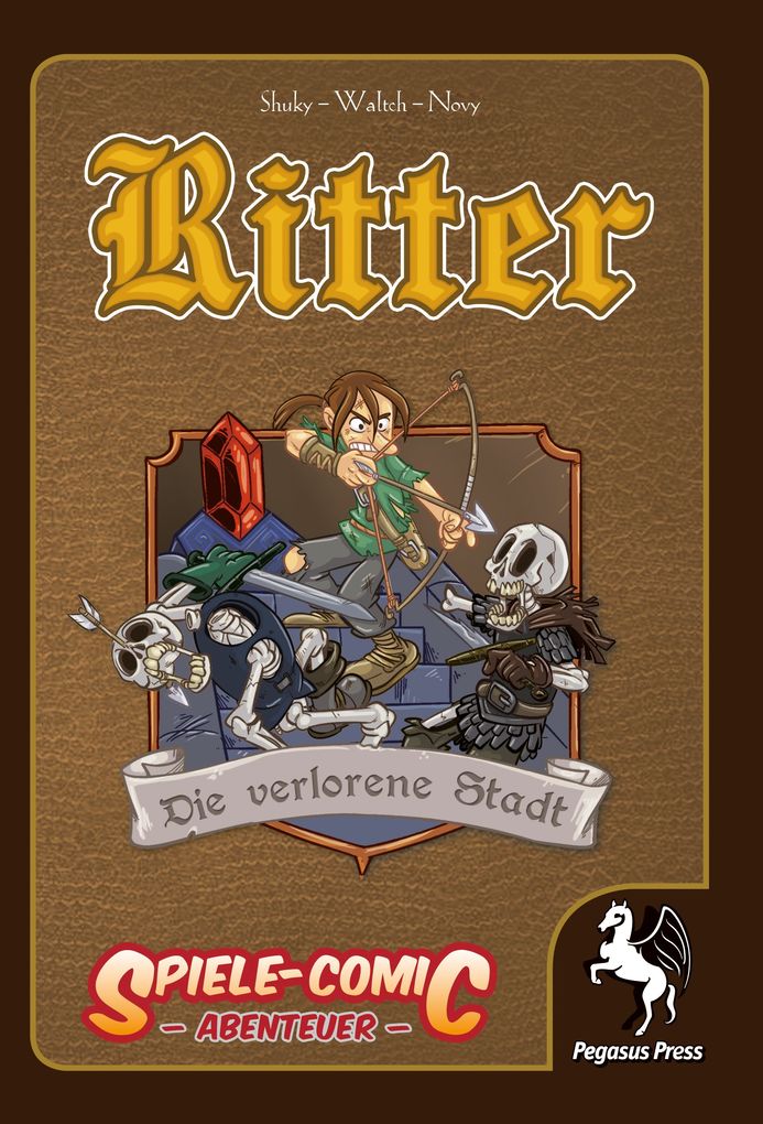 Image of Spiele-Comic Abenteuer: Ritter - Die verlorene Stadt (Hardcover)