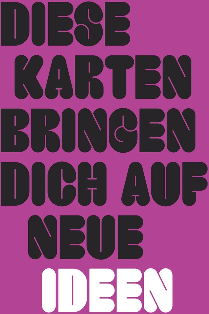 Diese Karten bringen dich auf neue Ideen