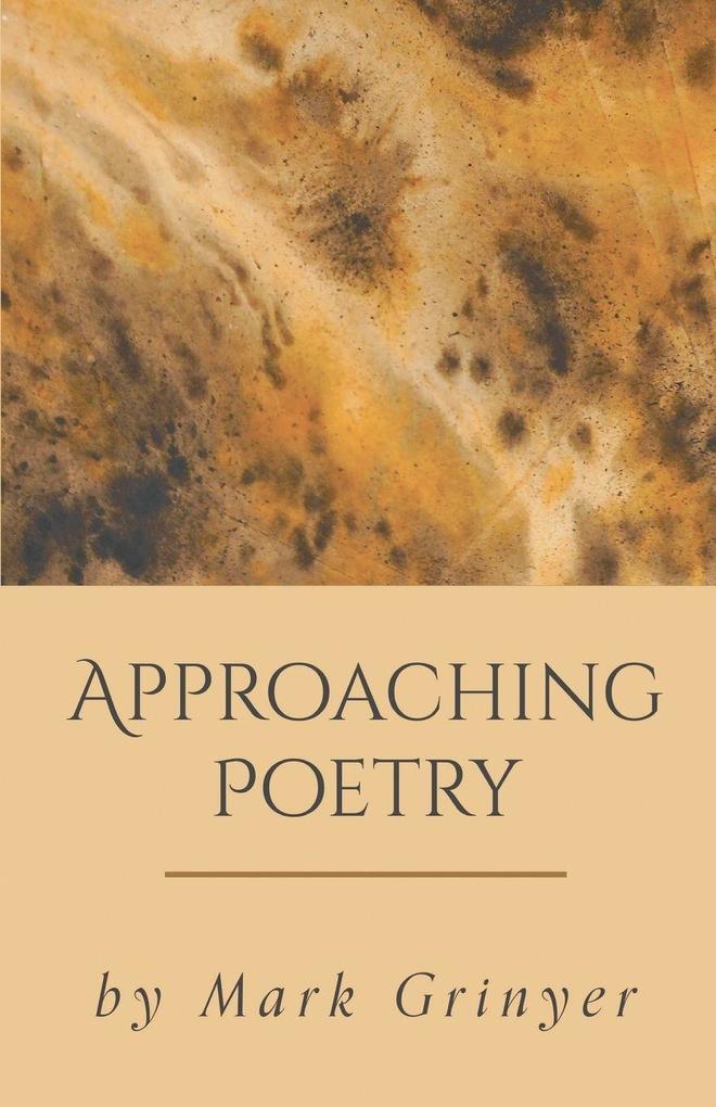 Approaching Poetry
