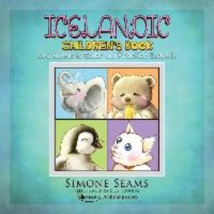 Icelandic Children‘s Book: Cute Animals to Color and Practice Icelandic