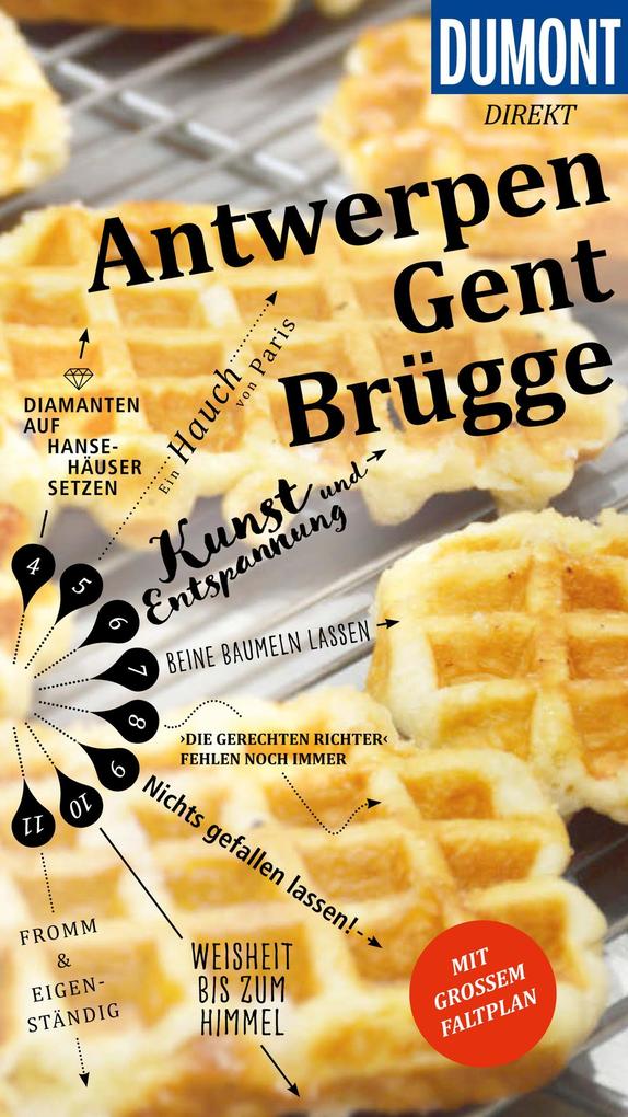 DuMont direkt Reiseführer E-Book Antwerpen Gent Brügge