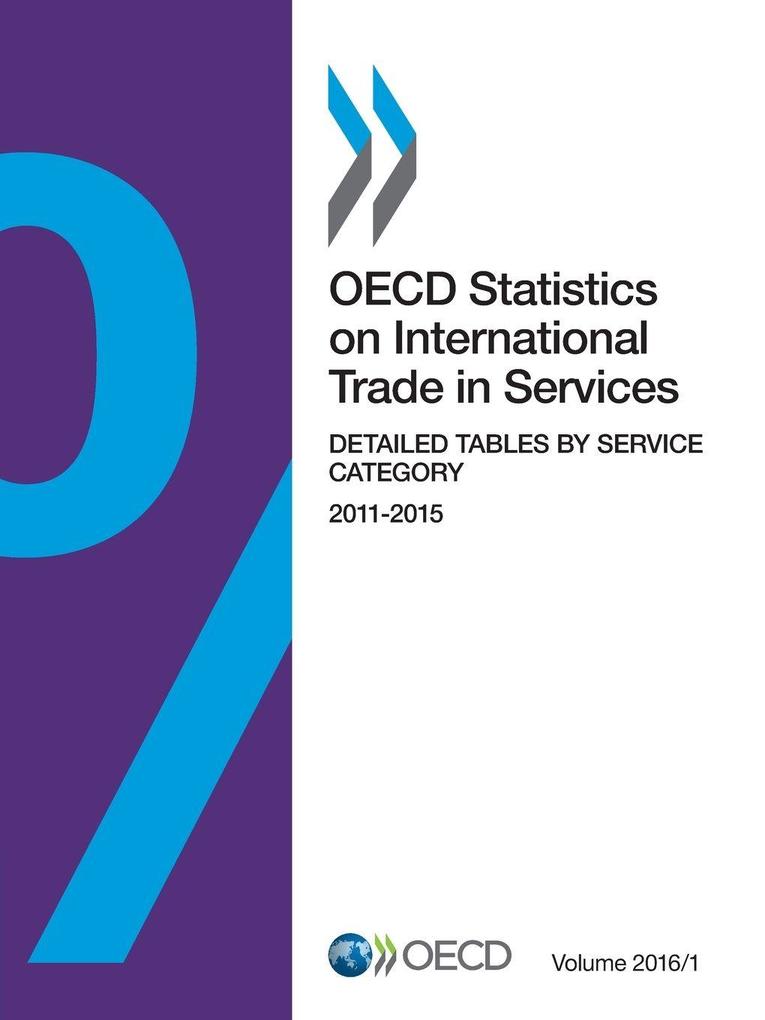 OECD Statistics on International Trade in Services Volume 2016 Issue 1