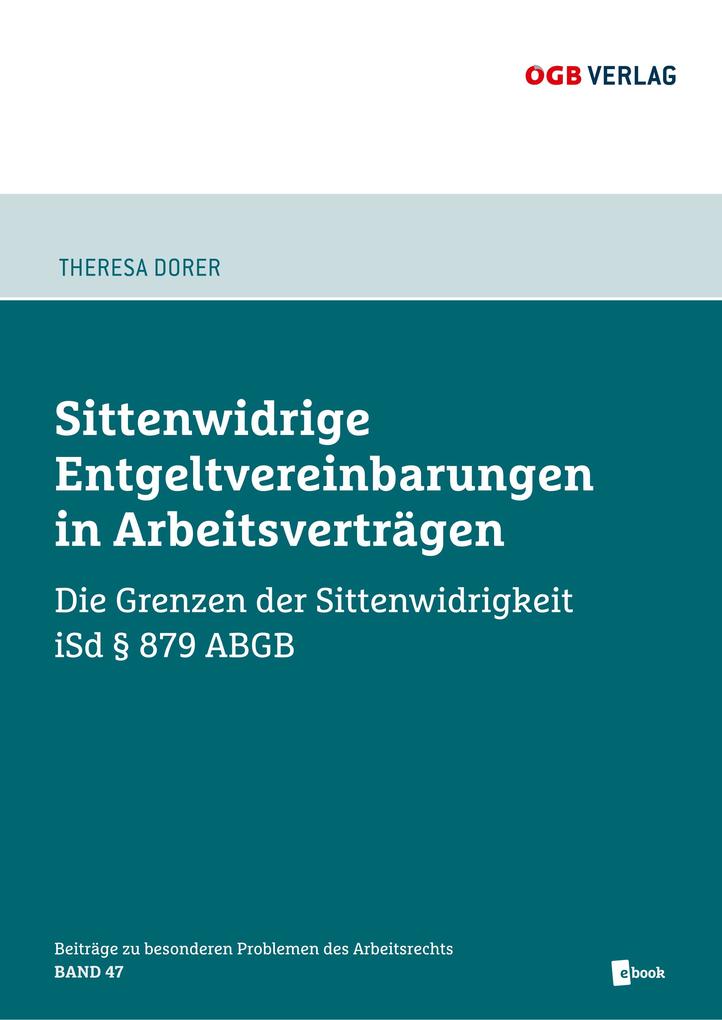 Sittenwidrige Entgeltvereinbarungen in Arbeitsverträgen