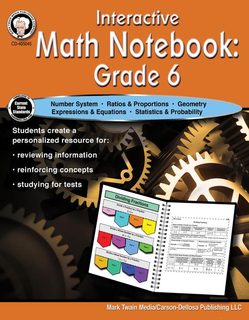 Interactive Math Notebook Resource Book Grade 6