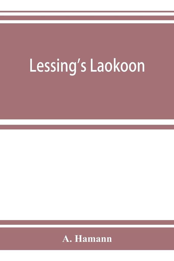 Lessing's Laokoon