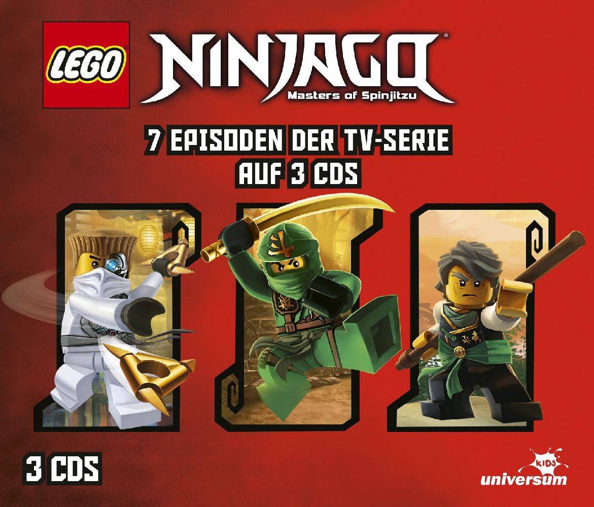 Image of CD LEGO Ninjago Hörspielbox 5 Hörbuch