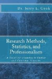 Research Methods Statistics and Professionalism: A Guide for Students in Family and Consumer Sciences