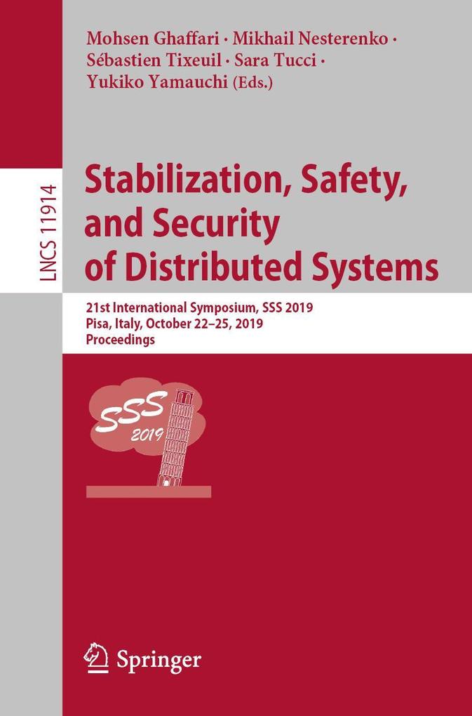 Stabilization Safety and Security of Distributed Systems