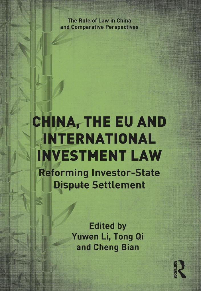 China the EU and International Investment Law