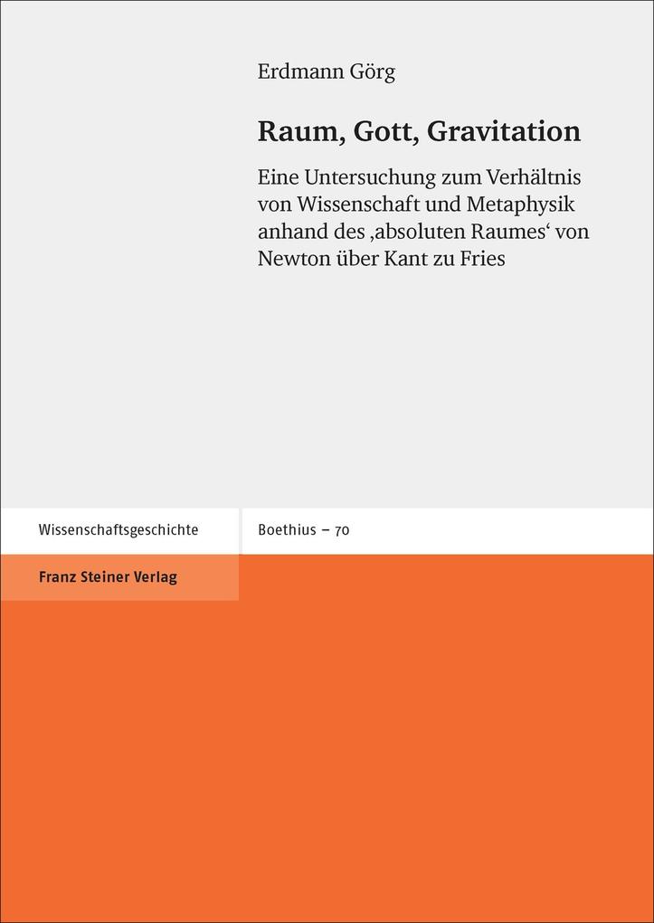 Raum Gott Gravitation